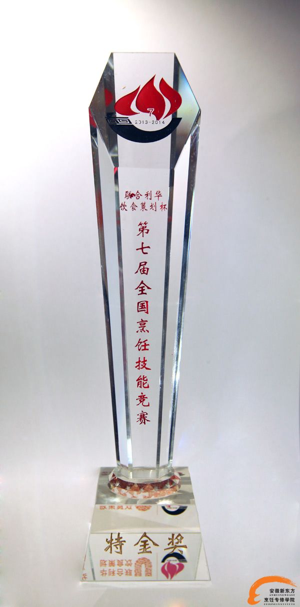 第七届全国烹饪技能大赛荣获15金“团体优胜奖”等