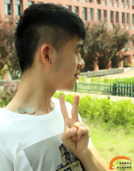 锁骨放硬币,这样也算成功了吧