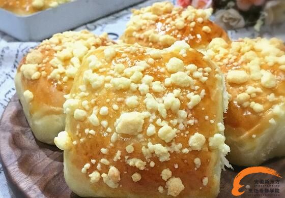 奶香酥粒面包