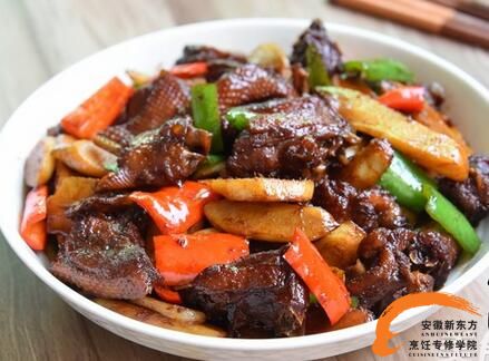 子姜炒鸭