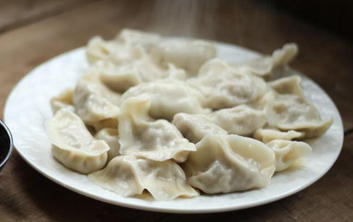 莲藕猪肉馅饺子