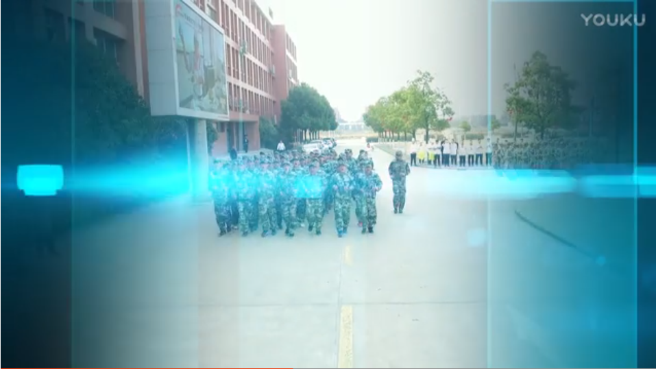 安徽新东方2017春季军训汇报表演
