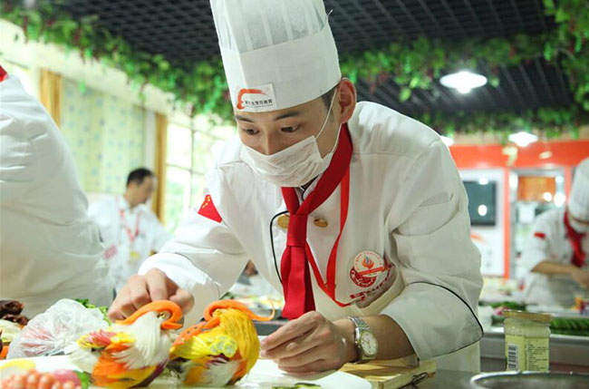 “丘比杯”第四届中国新东方烹饪技能大赛教师组总决赛