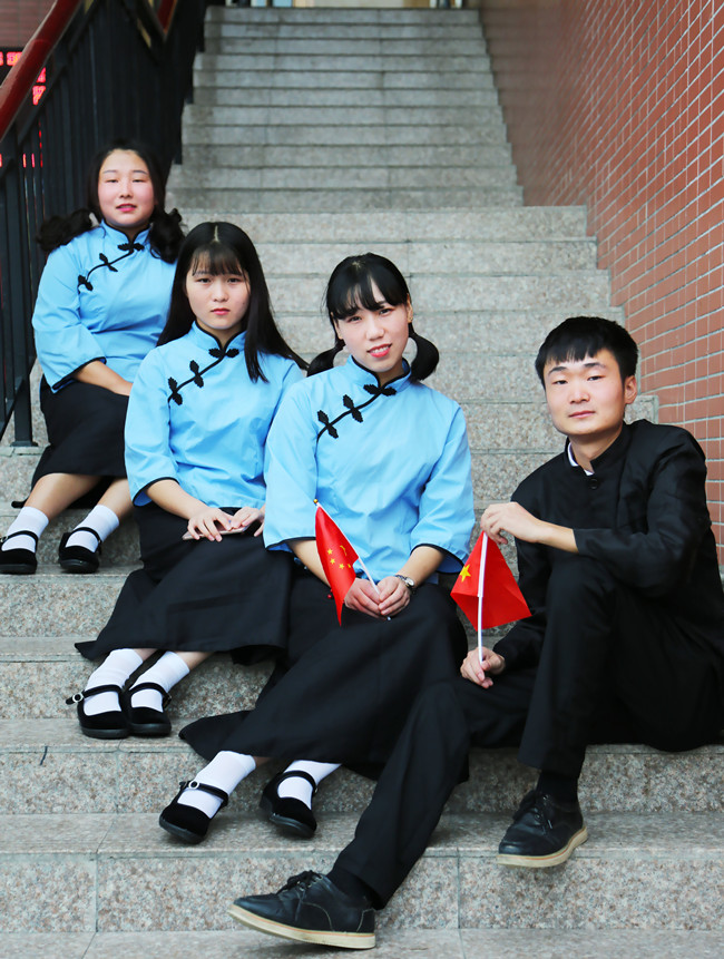 合影照