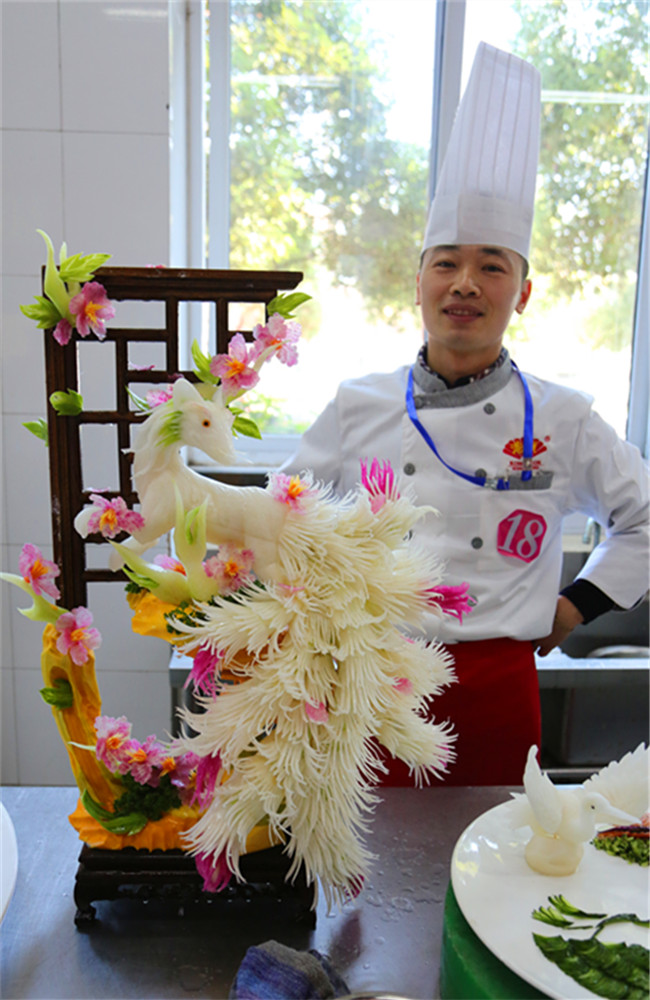 2017中国技能大赛——全国烹饪（安徽赛区）在安徽新东方隆重举行