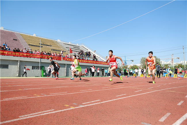 安徽新东方学子在合肥高教基地田径运动会展露风采