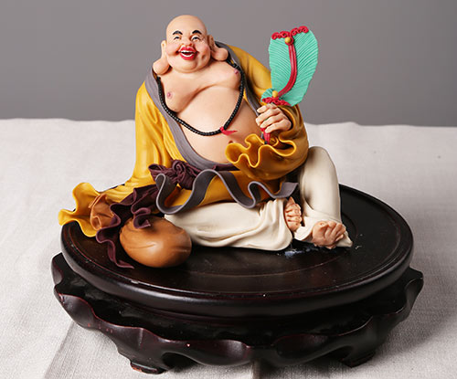 面塑—布袋和尚