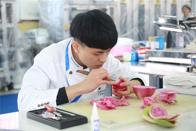 直击世赛糖艺/西点制作项目（5进1）集训现场
