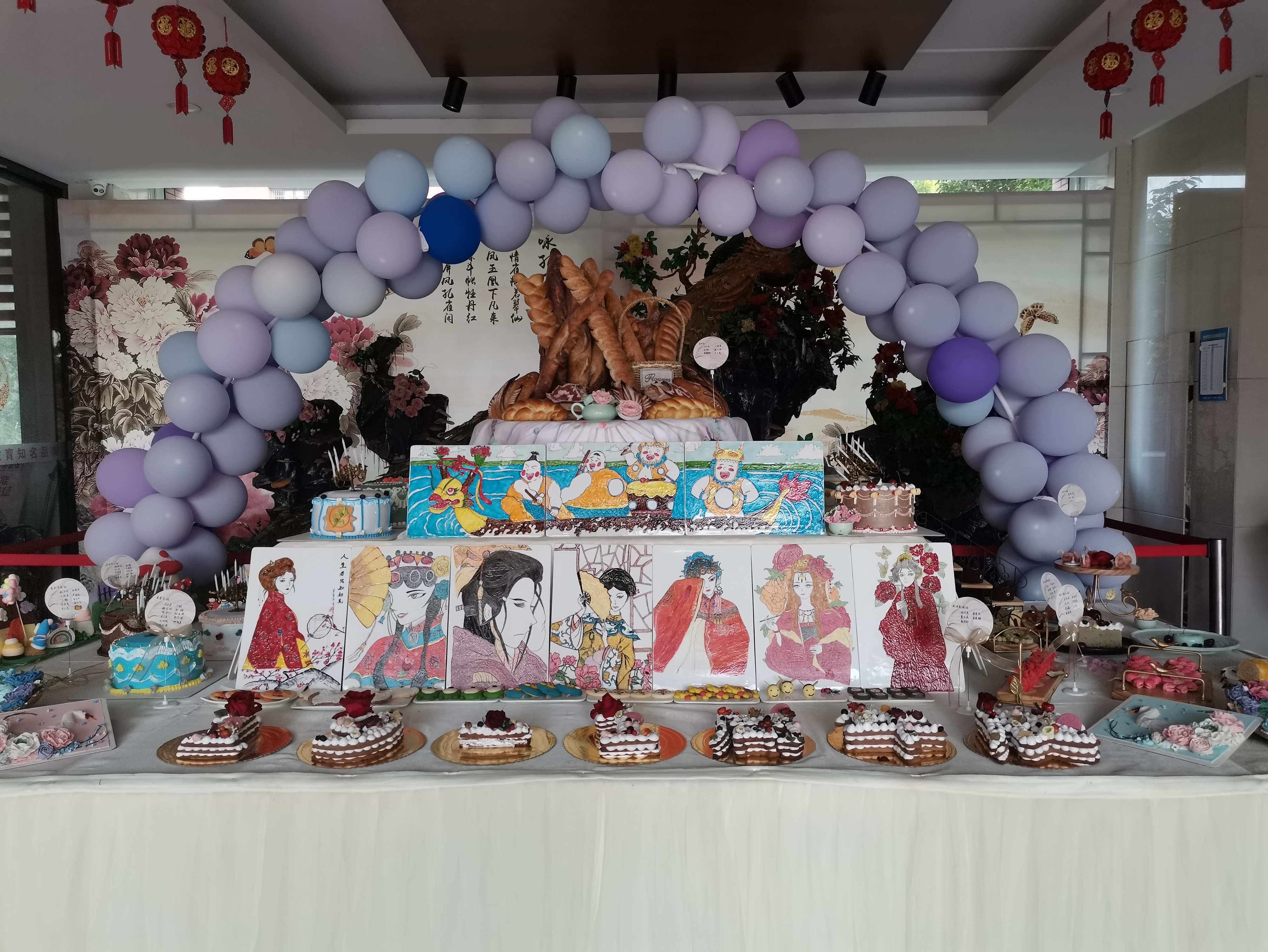 来自经典西点专业的周年展