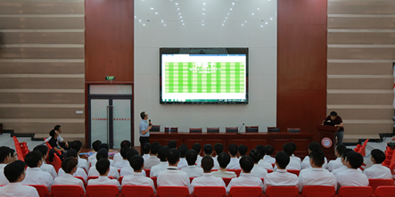 安徽绿篮子餐饮来我校举行专场招聘会