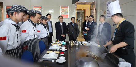 合肥市退役军人事务局领导来我校参观调研