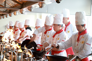 学习烹饪技术 \