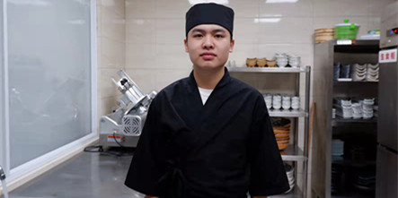 毕业学子刘许峰：不断努力，持续进步