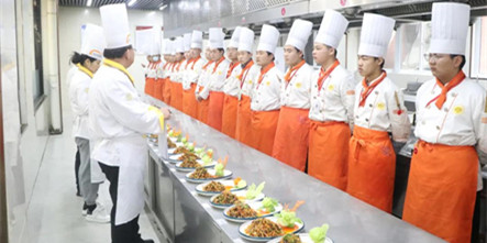 安徽新东方热菜阶段性考核现场