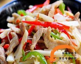 酸笋炒肉