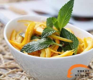新东方烹饪大师教你巧用橙子皮做出一道开胃好菜