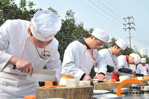 安徽新东方金牌大厨专业阶段性学习——一个月