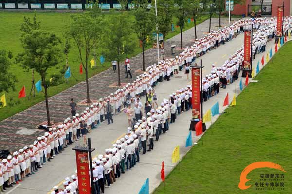 欢迎东方卫视《顶级厨师》冠军赵丹亲临安徽新东方分享成