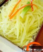 醋溜土豆丝的做法 家常菜谱大全