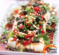 皮蛋豆腐