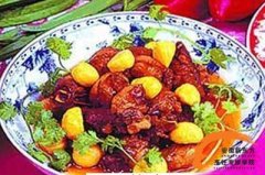 安徽新东方烹饪大师教您做板栗焖仔鸡