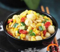 年后减重最佳食品——莲子松仁玉米