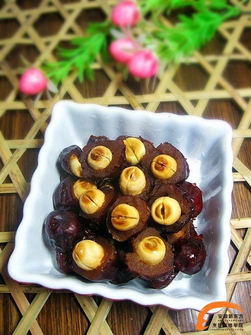 莲子红枣扣