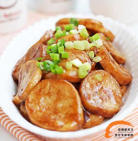 酱焖杏鲍菇的制作方法
