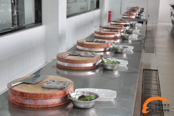 实训大厅——切配区