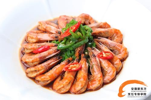 豉油椒圈大虾