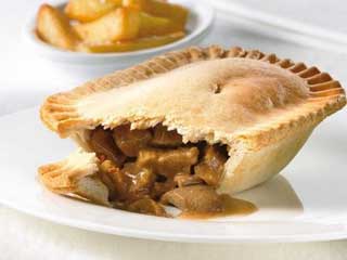 奥运美食行英国传统菜——牛肉腰子派