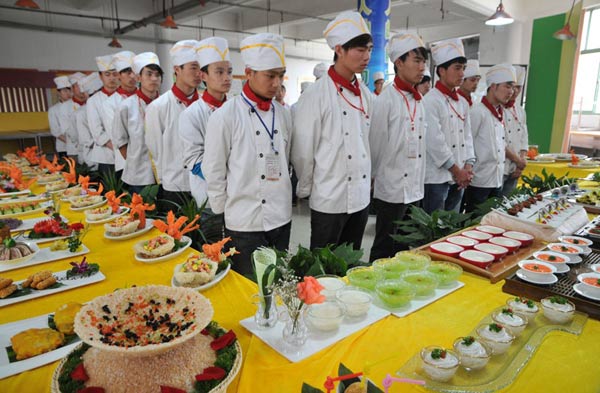 退伍军人学厨师有优势