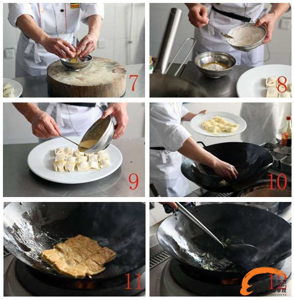 锅塌豆腐制作方法2