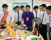 热烈祝贺烹饪精英12-3班毕业典礼圆满成功