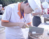 安徽新东方井岗校区菊花豆腐比赛