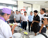 热烈欢迎省政协省教育厅领导来我院视察指导工作