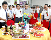 热烈祝贺大厨精英11-10班毕业宴席圆满成功