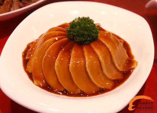 鲍汁百灵菇 学生作品