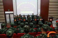 安徽新东方举办武警交通第三总队烹饪进修班毕业典礼